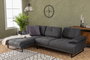 Atelier Del Sofa Mustang Small Left - Antracita
